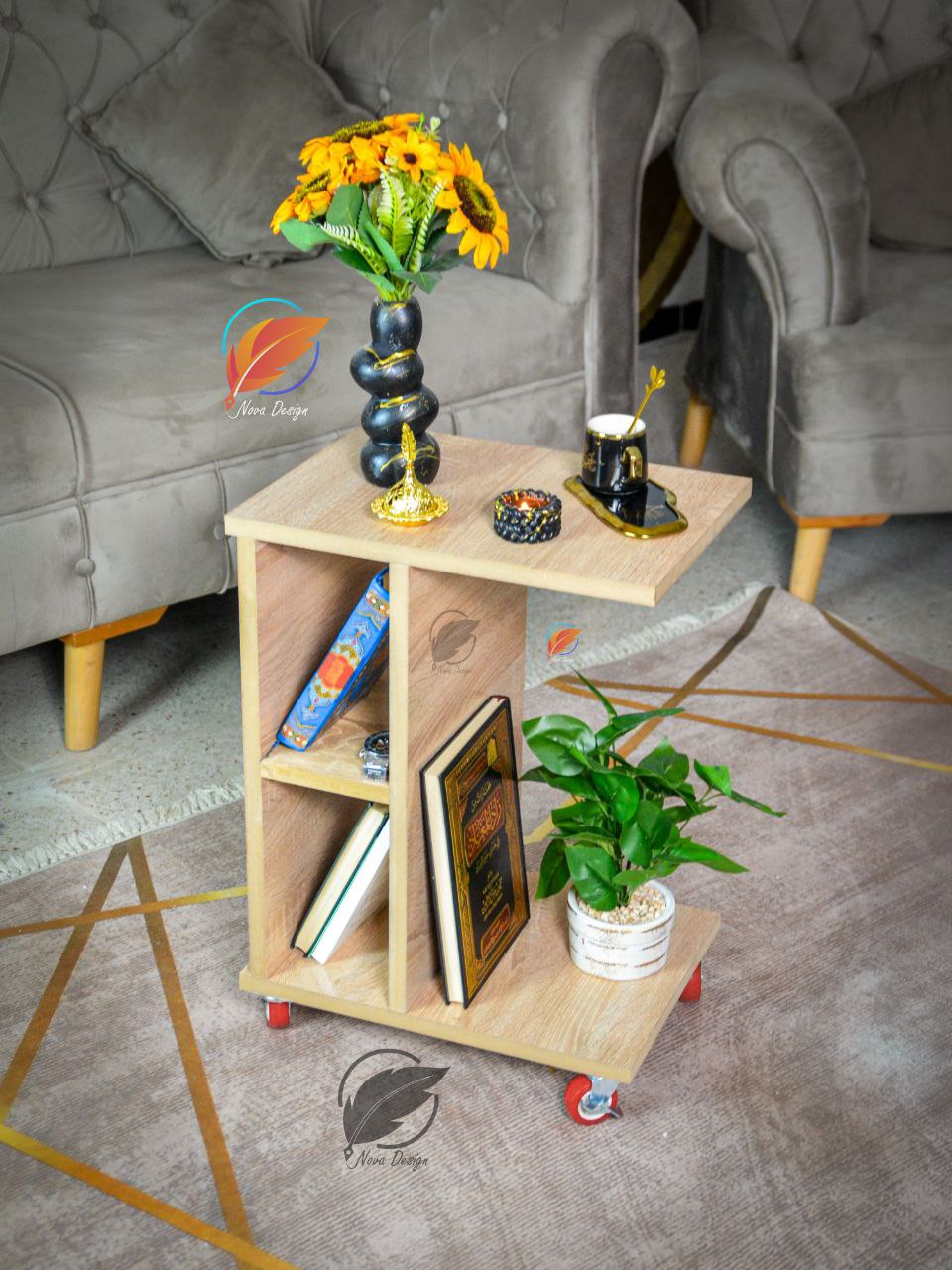 ✨ طاولة الراحة الذكية – خفيفة، عملية، وتخدمك وين ما تحتاج - الصورة 12