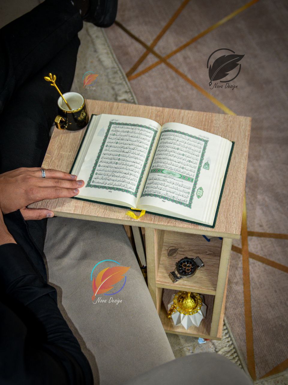 ✨ طاولة الراحة الذكية – خفيفة، عملية، وتخدمك وين ما تحتاج - الصورة 8