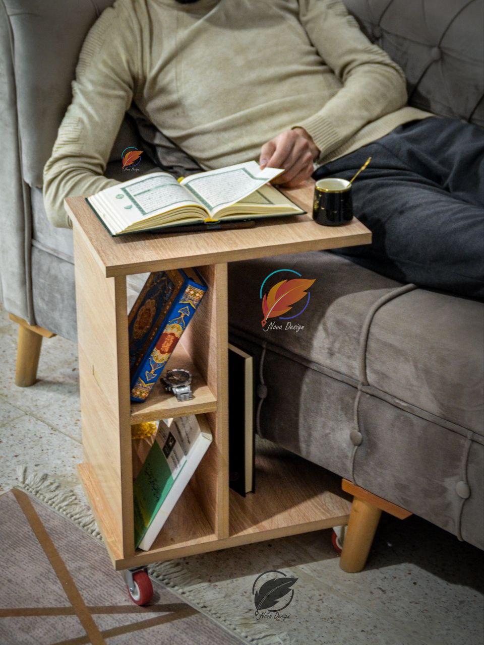 ✨ طاولة الراحة الذكية – خفيفة، عملية، وتخدمك وين ما تحتاج - الصورة 7