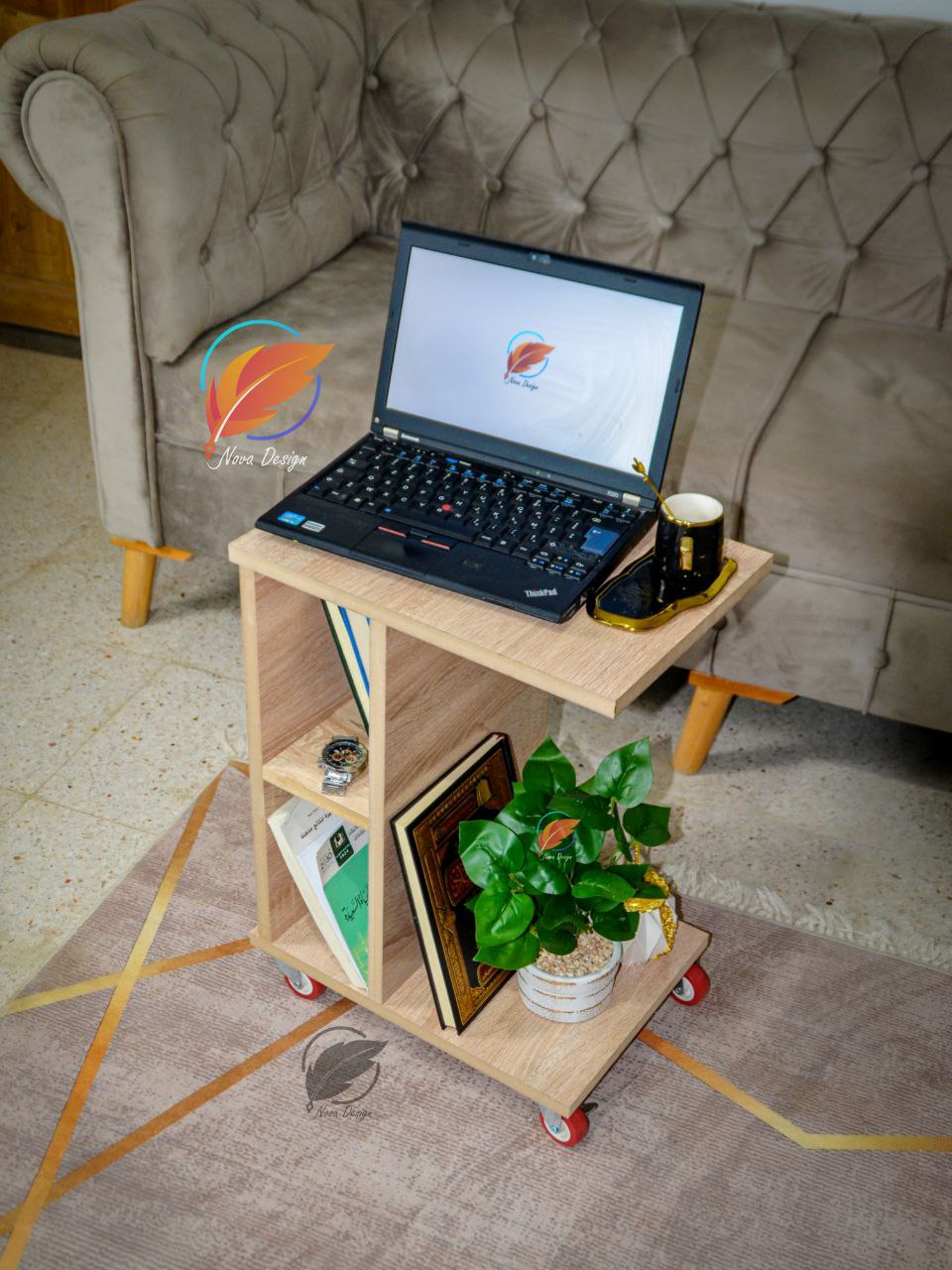 ✨ طاولة الراحة الذكية – خفيفة، عملية، وتخدمك وين ما تحتاج - الصورة 5