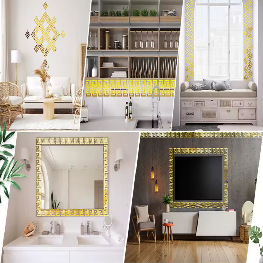 ✨ شريط الديكور الفخم – زخرفة فرزاتشي لامعة تُحوّل جدارك لتحفة ✨ - الصورة 11